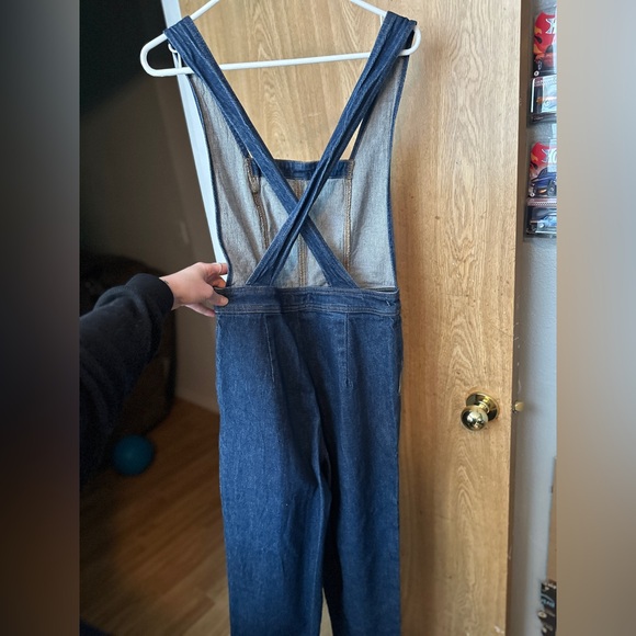 Madewell tapered overalls in Dunson wash - Picture 4 of 8